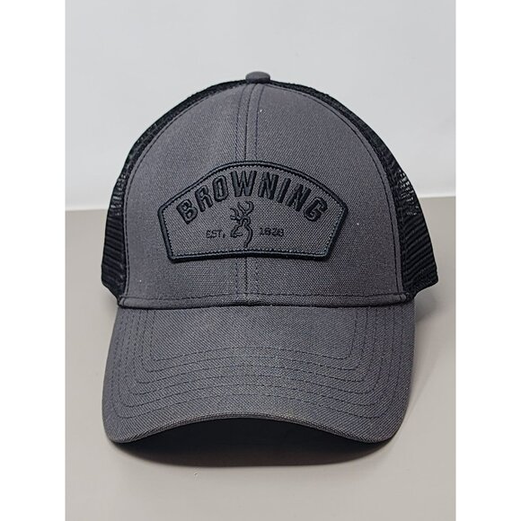 Browning Trucker Hat‎ Cap Snapback Mesh Deer Hunting Outdoors Adjustable - Picture 1 of 8